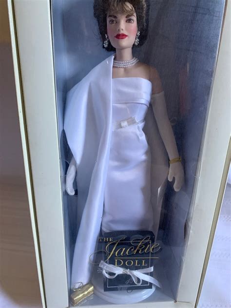 franklin mint jackie kennedy doll|jackie kennedy onassis doll.